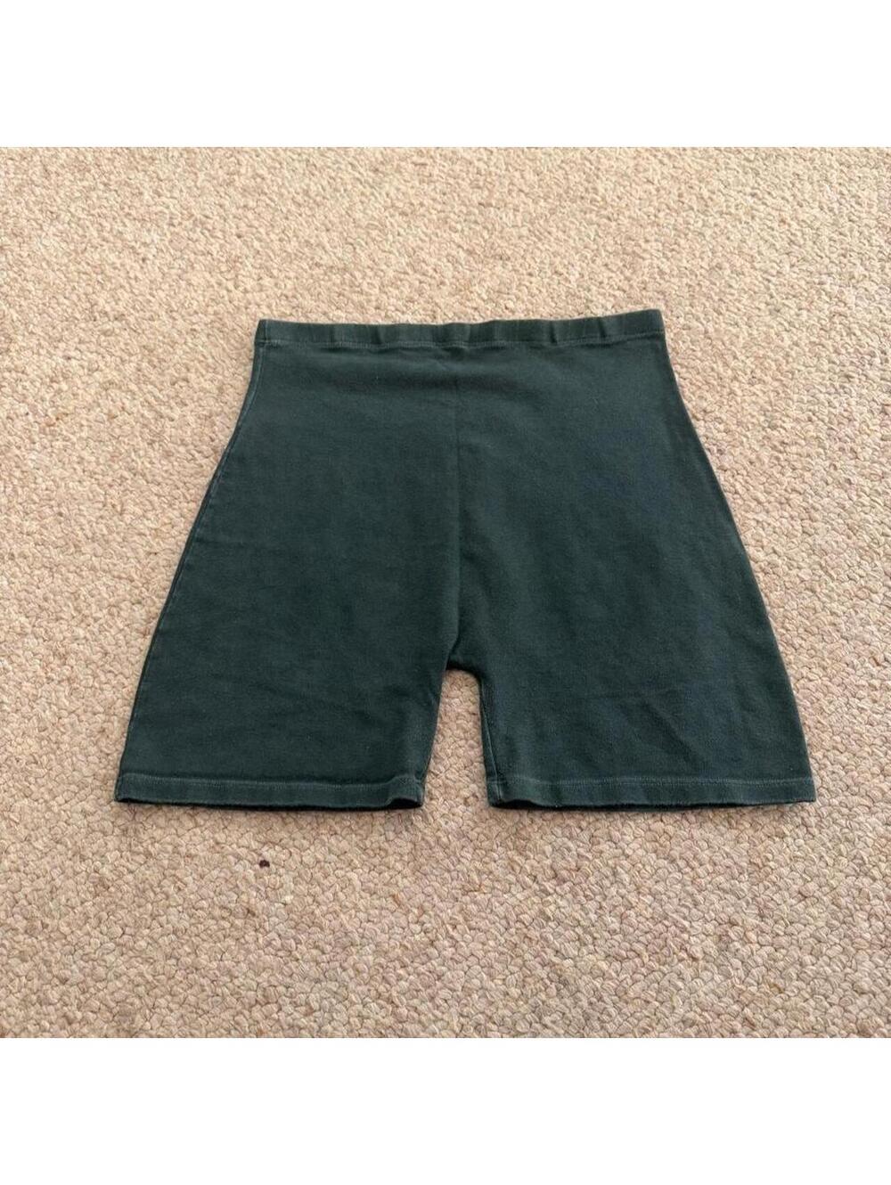 Brandy Melville green biker shorts